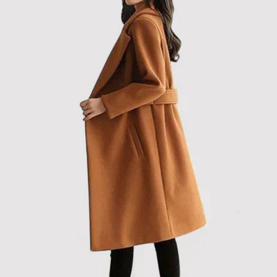 Catherine | Timeless Belted Wool Coat