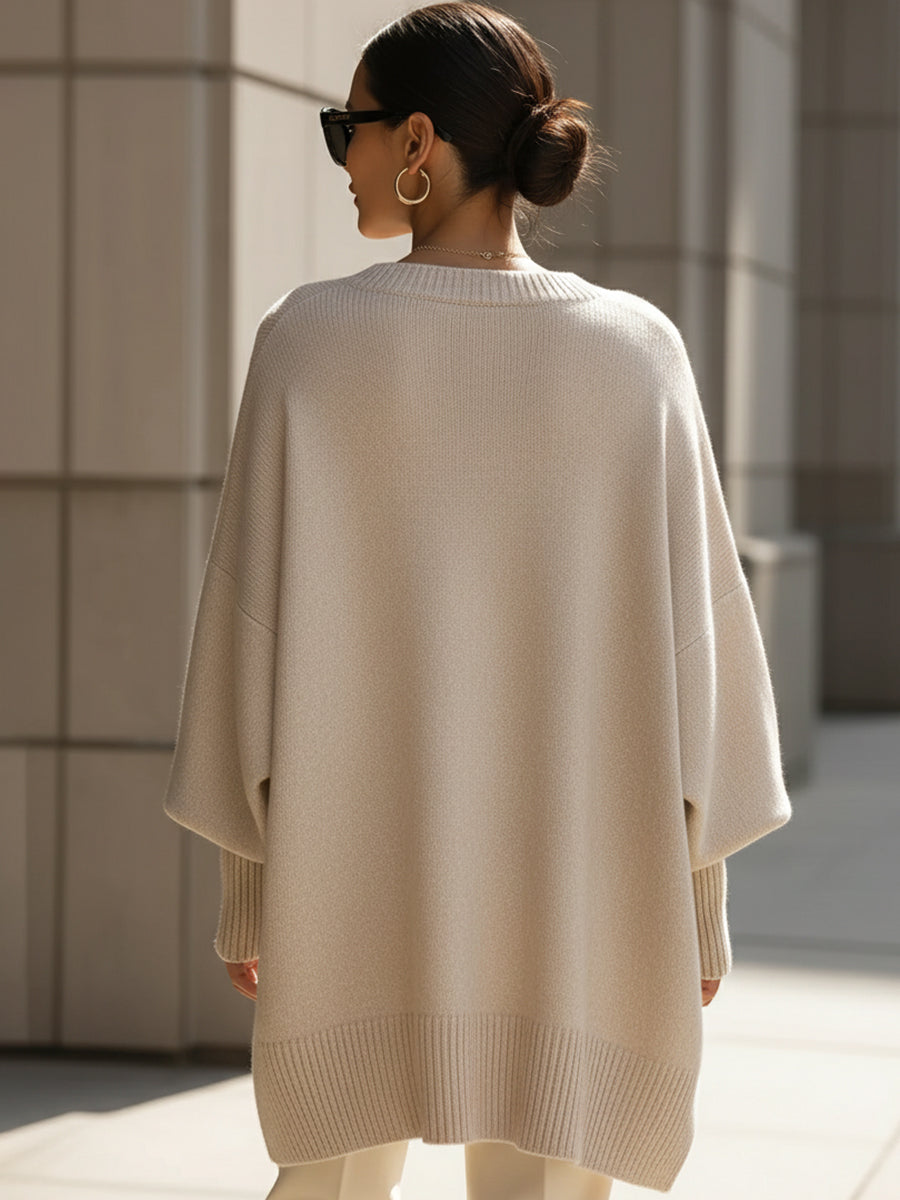 ELISE | EFFORTLESS ELEGANCE OVERSIZED SWEATER