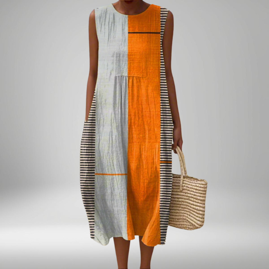 ELENA | ARTISTIC MIDI DRESS