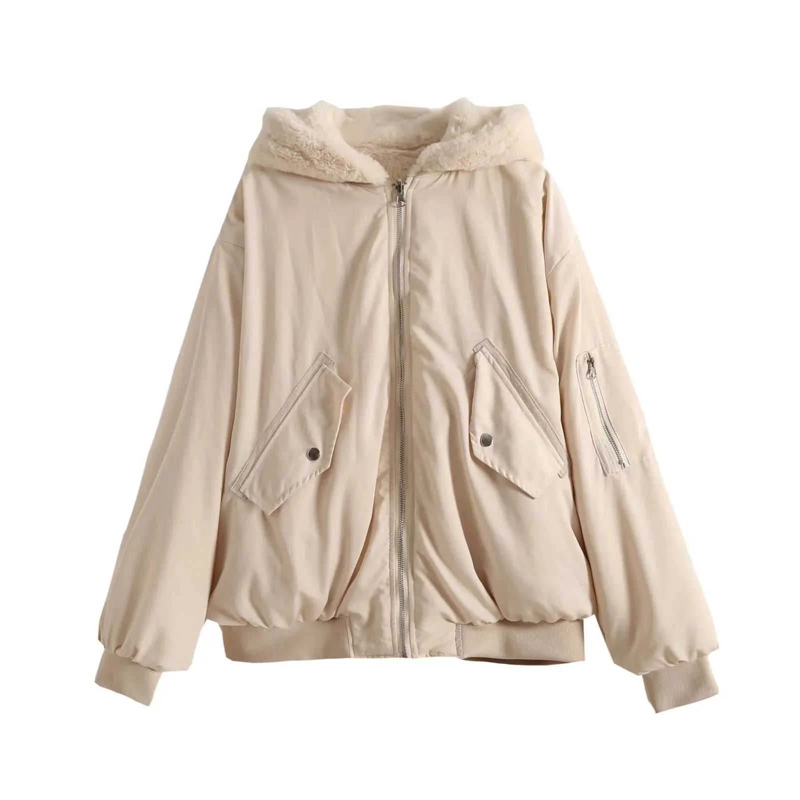 Anne - Reversible Winter Bomber Jacket